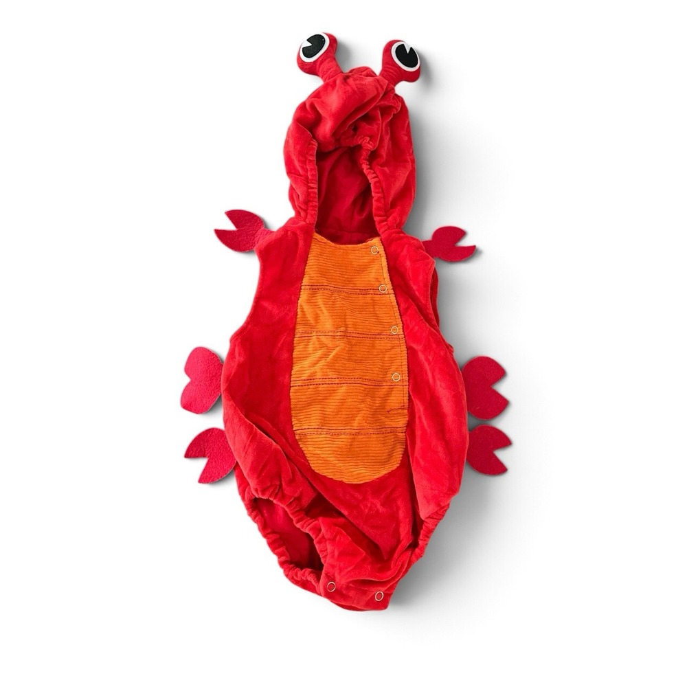 Pottery Barn Kids Lobster Halloween Costume 12-24 Months Baby Toddler